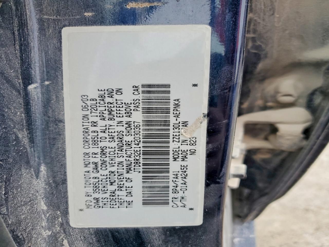 2004 Toyota Corolla ce