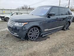 Vehiculos salvage en venta de Copart Hillsborough, NJ: 2015 Land Rover Range Rover Supercharged