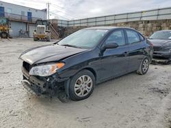 Hyundai salvage cars for sale: 2010 Hyundai Elantra Blue