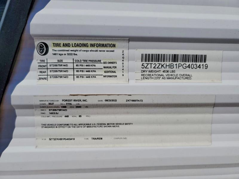 2023 Wildwood 2023 Foresriver Ozark-TOY Hauler Camper