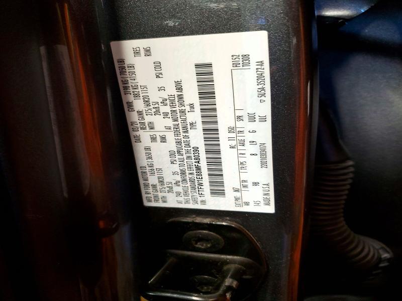 2021 Ford F150 Supercrew