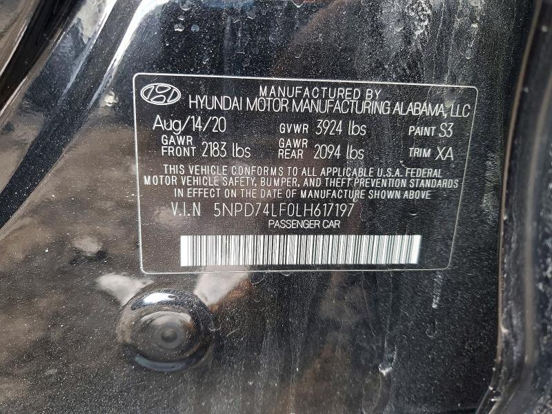 2020 Hyundai Elantra se