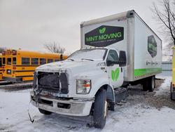 Ford salvage cars for sale: 2017 Ford F650 Super Duty BOX Truck