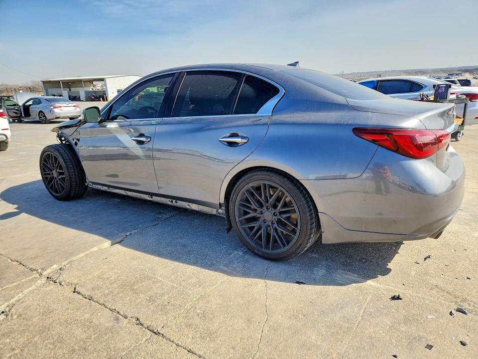 2020 Infiniti Q50 red Sport 400