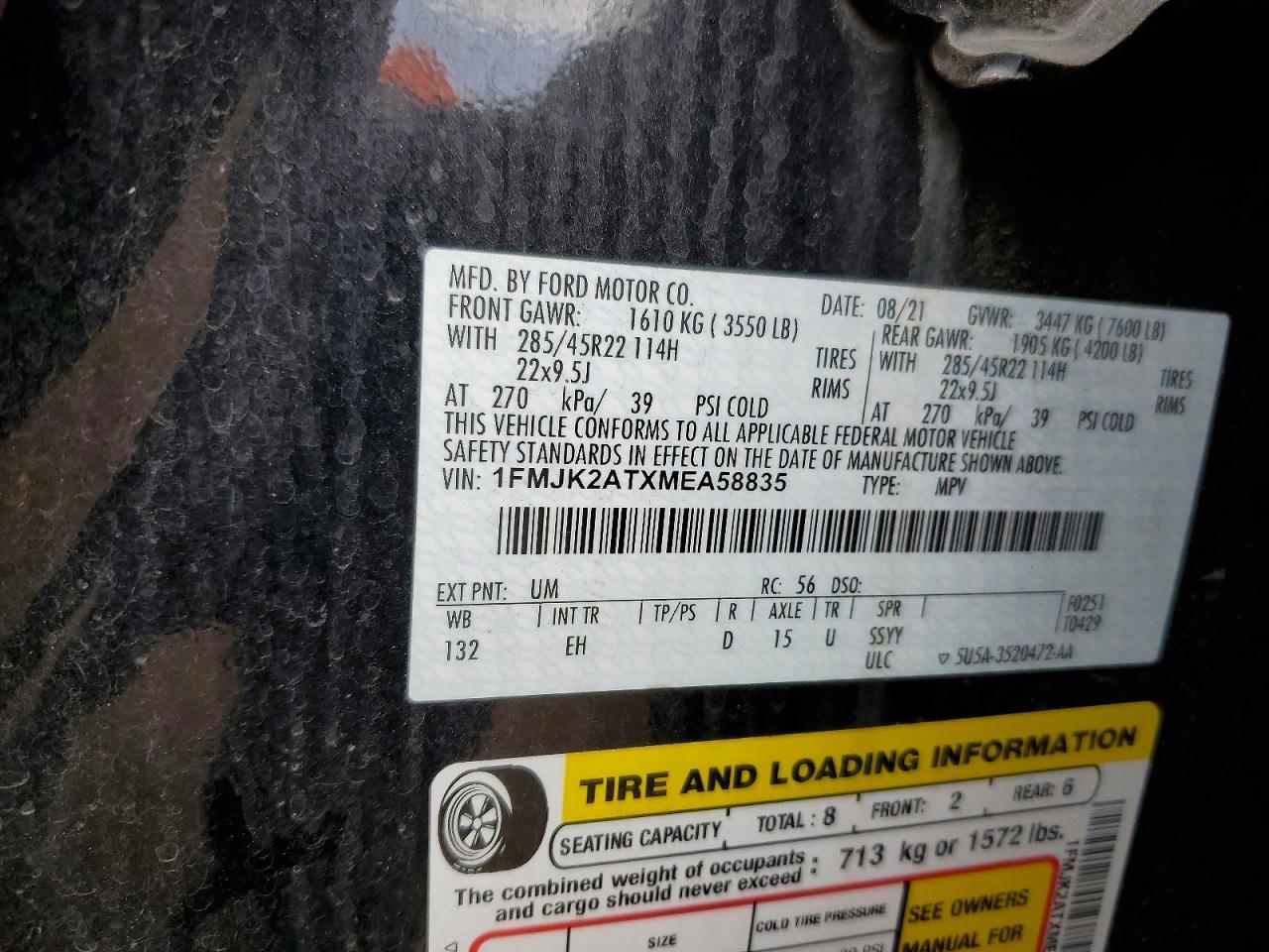 2021 Ford Expedition max Limited