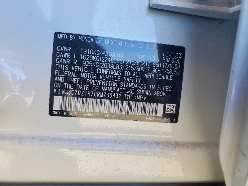 2024 Honda Hr-v exl