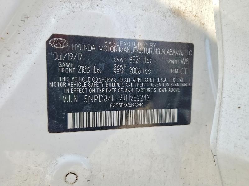 2018 Hyundai Elantra sel