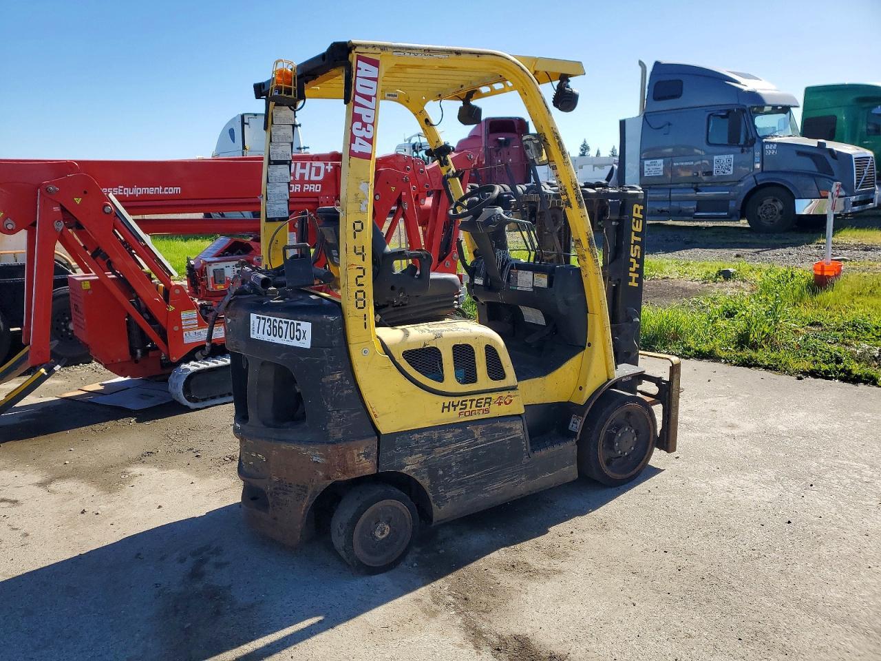 2016 Hyster Forklift