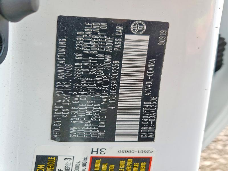 2009 Toyota Camry le