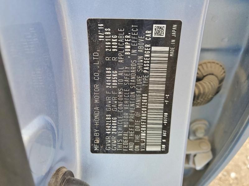 2017 Honda Accord Touring Hybrid