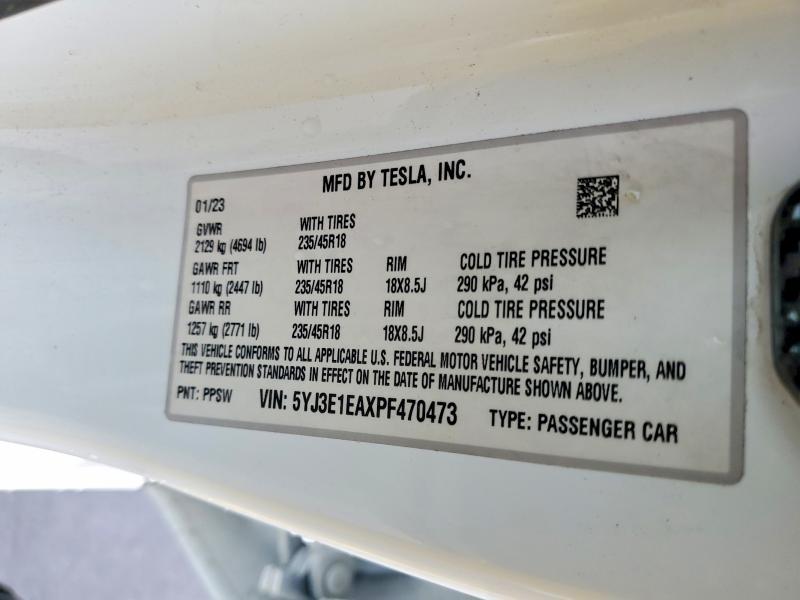 2023 Tesla Model 3