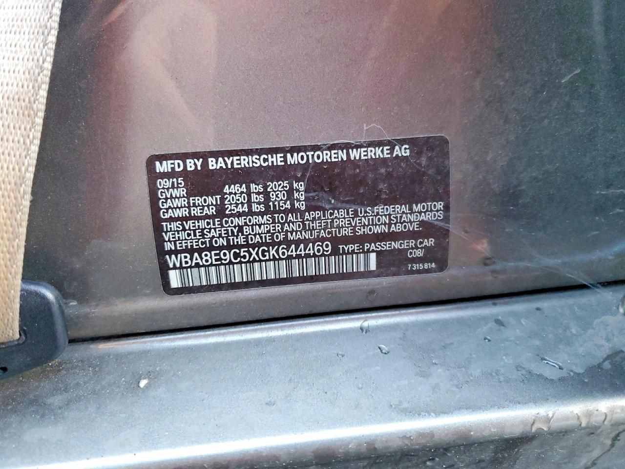 2016 BMW 328 i Sulev