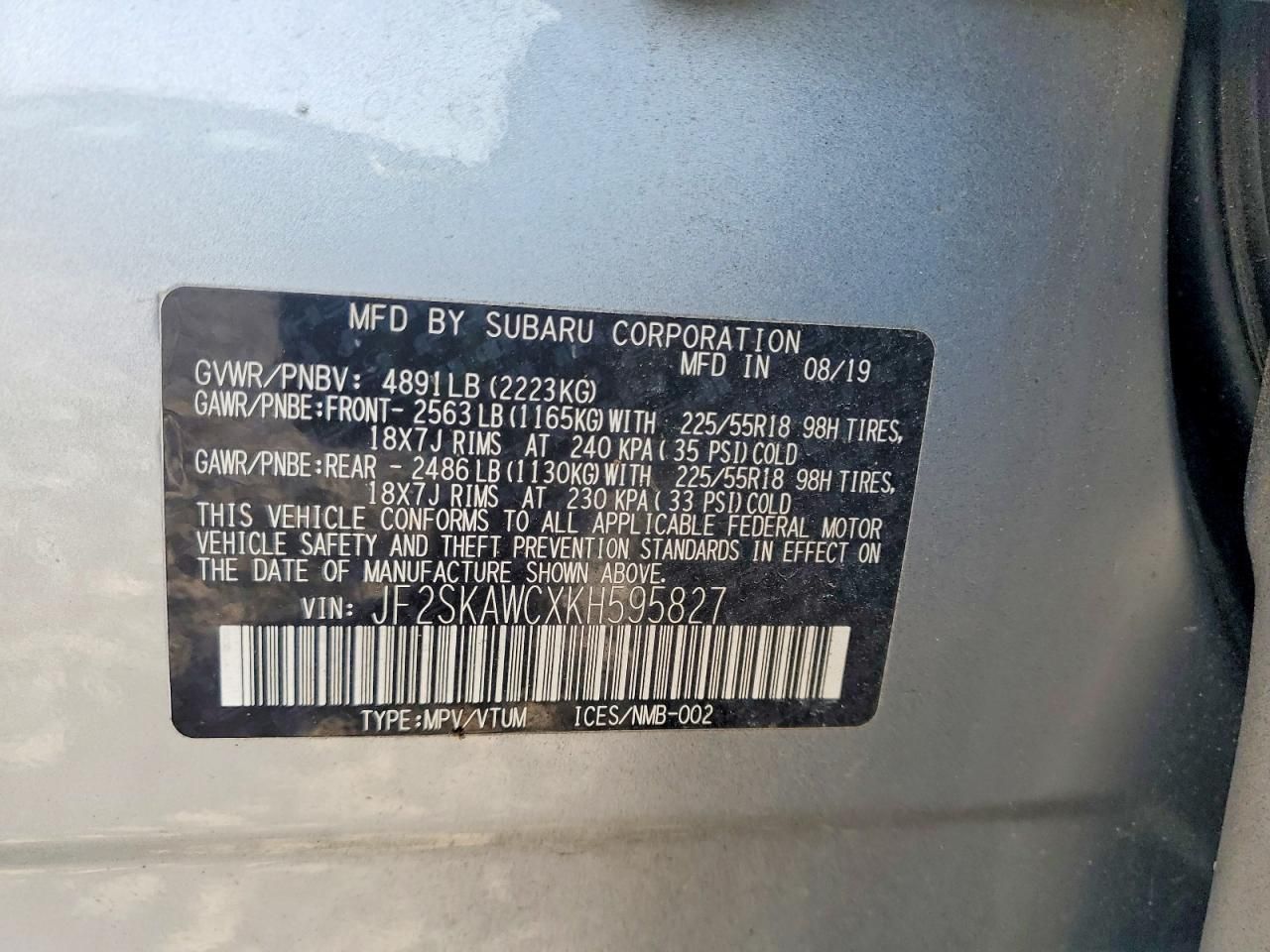 2019 Subaru Forester Touring