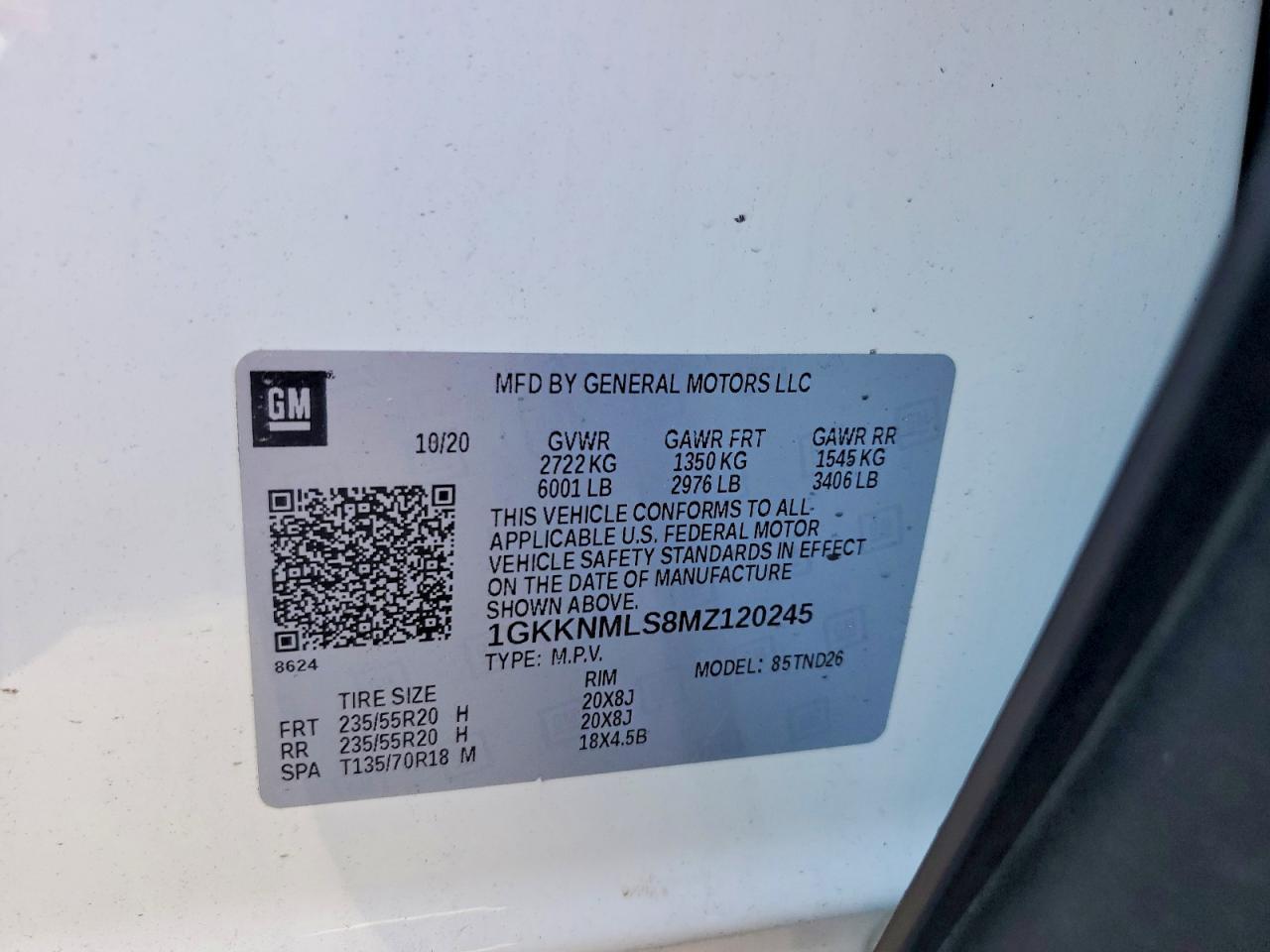 2021 GMC Acadia slt