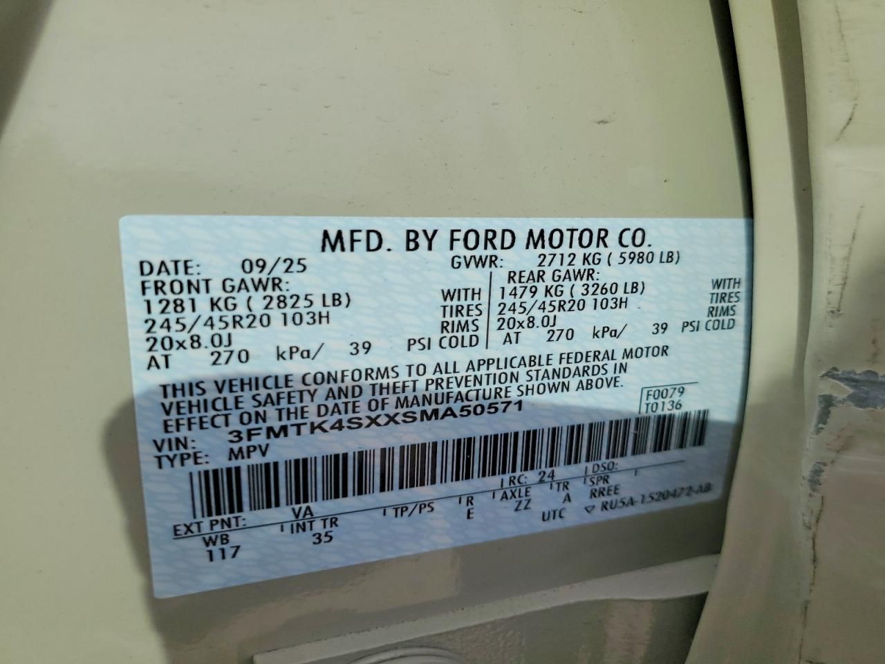 2025 Ford Mustang Mach-e gt