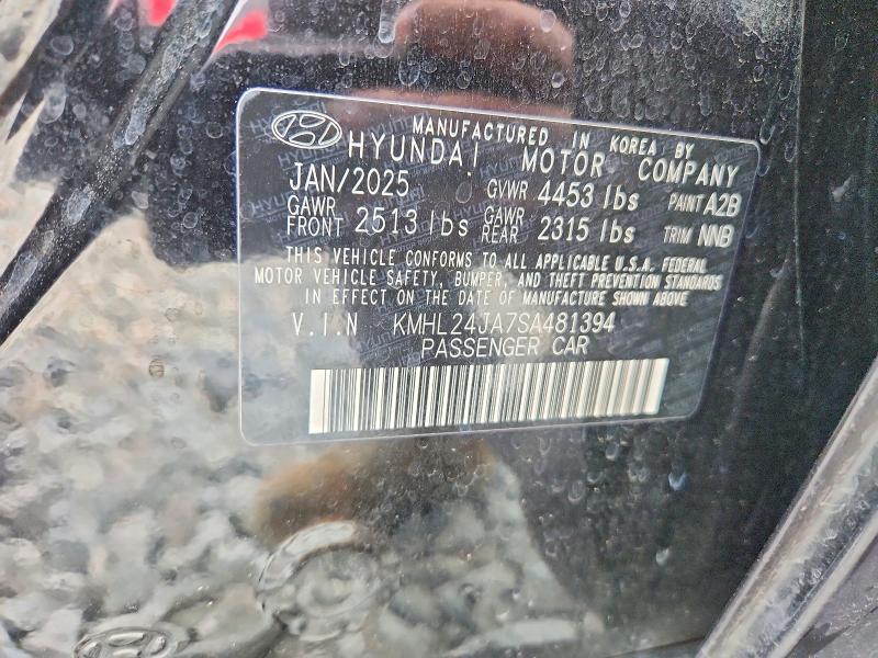 2025 Hyundai Sonata se