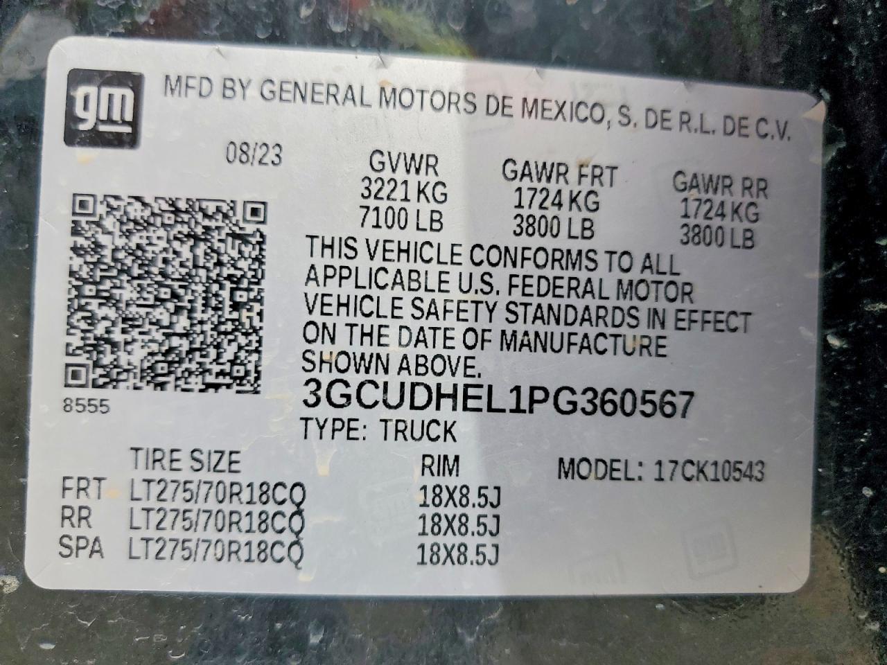2023 Chevrolet Silverado K1500 ZR2