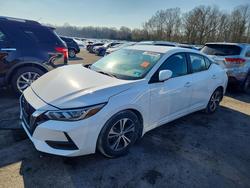 Nissan salvage cars for sale: 2020 Nissan Sentra sv