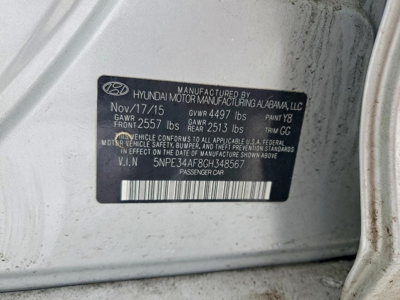 2016 Hyundai Sonata Sport