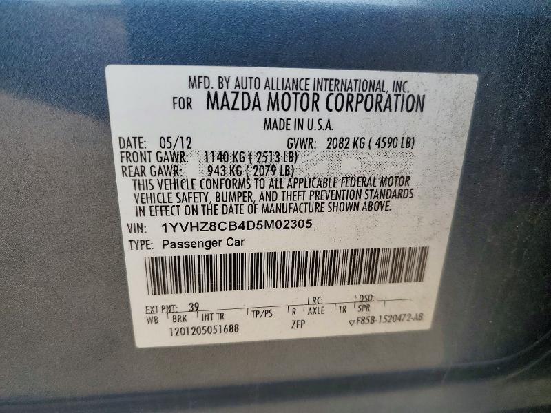 2013 Mazda 6 Grand Touring