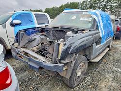 Salvage trucks for sale at Shreveport, LA auction: 2002 Chevrolet Avalanche K1500