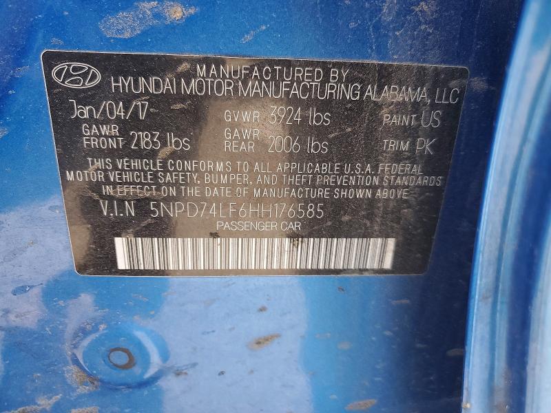 2017 Hyundai Elantra se