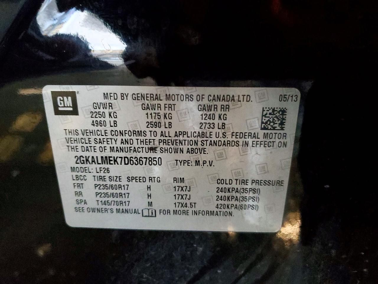 2013 GMC Terrain sle