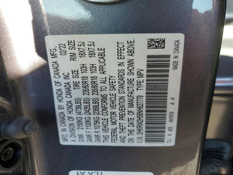 2022 Honda Cr-v ex