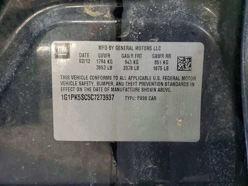 2012 Chevrolet Cruze eco