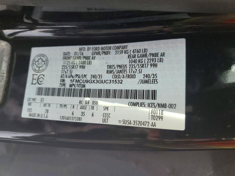 2016 Ford Escape se