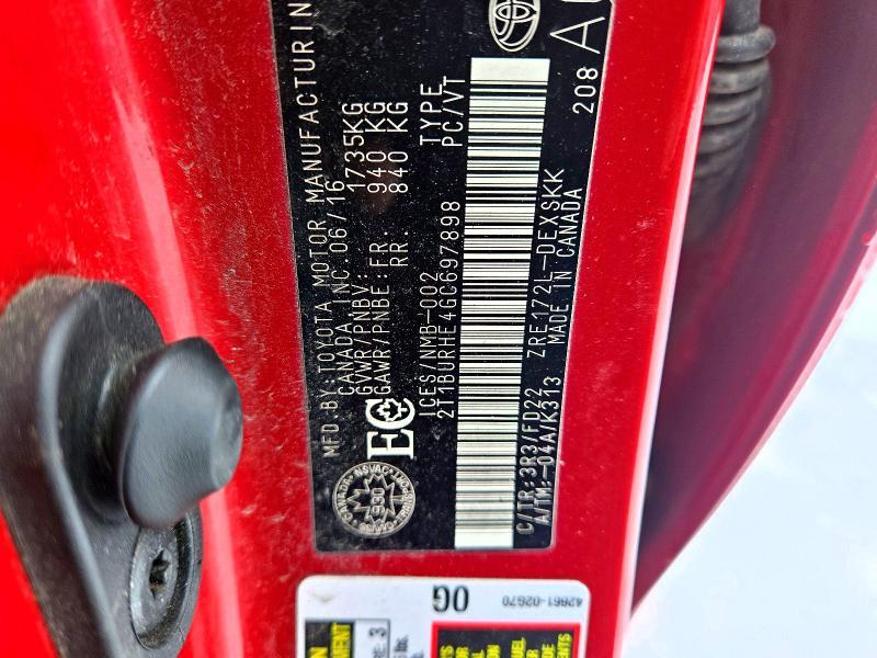 2016 Toyota Corolla l