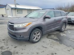 2016 Toyota Highlander le en venta en Grantville, PA