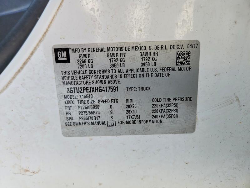 2017 GMC Sierra K1500 Denali