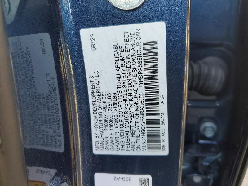 2024 Honda Accord Touring Hybrid