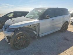 Land Rover salvage cars for sale: 2021 Land Rover Range Rover Sport svr