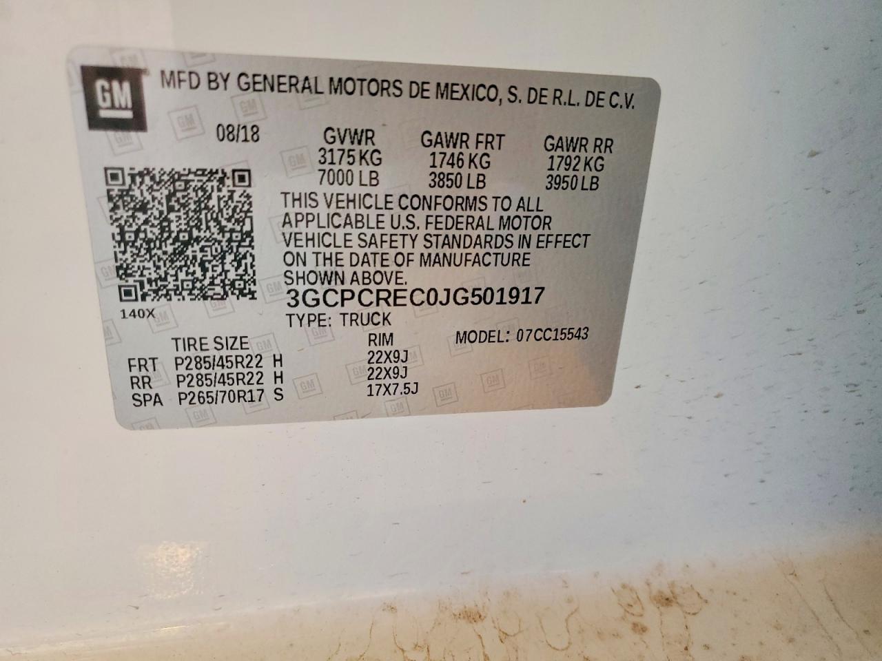2018 Chevrolet Silverado C1500 lt