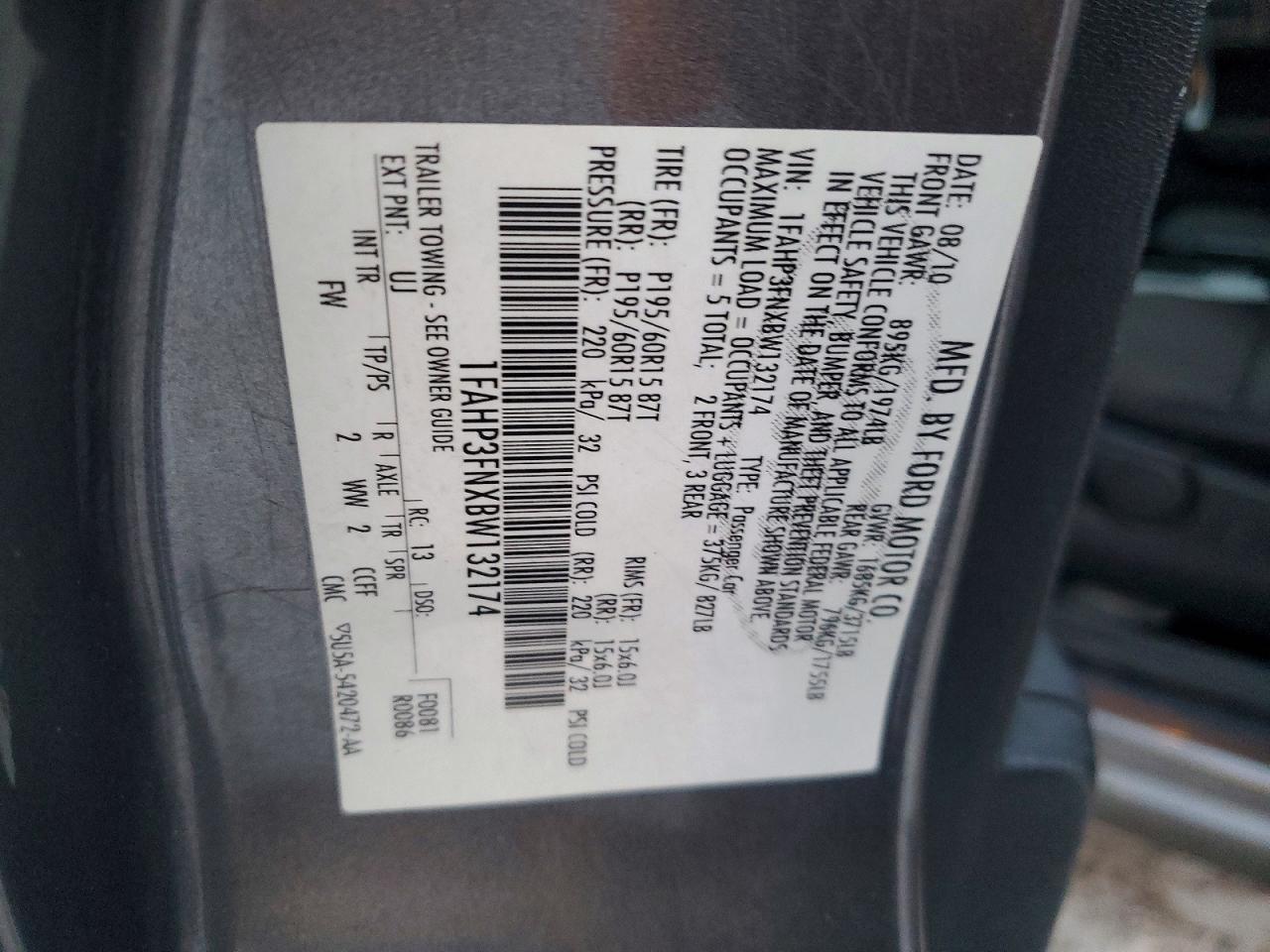 2011 Ford Focus se