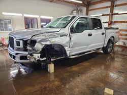 Salvage trucks for sale at Pekin, IL auction: 2019 Ford F150 Supercrew