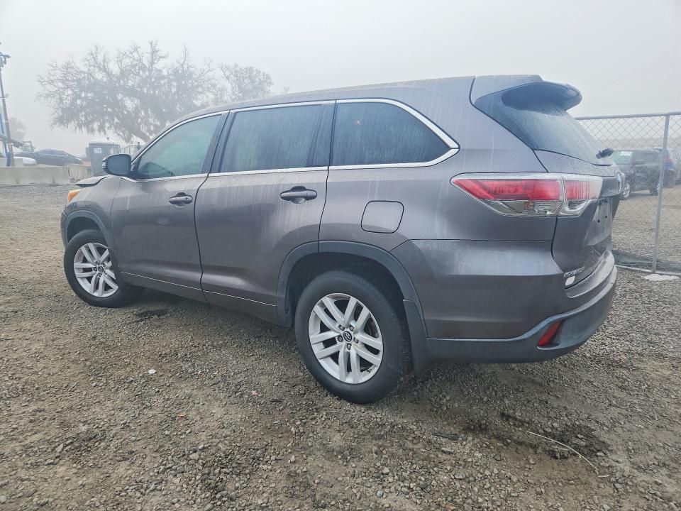 2016 Toyota Highlander le