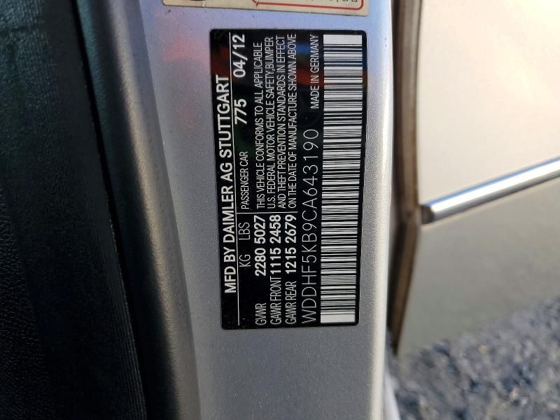 2012 Mercedes-Benz E 350