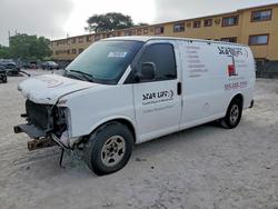 Vehiculos salvage en venta de Copart Opa Locka, FL: 2005 Chevrolet Express 1500 Utility / Service van