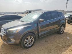Salvage cars for sale from Copart San Antonio, TX: 2017 Ford Escape se