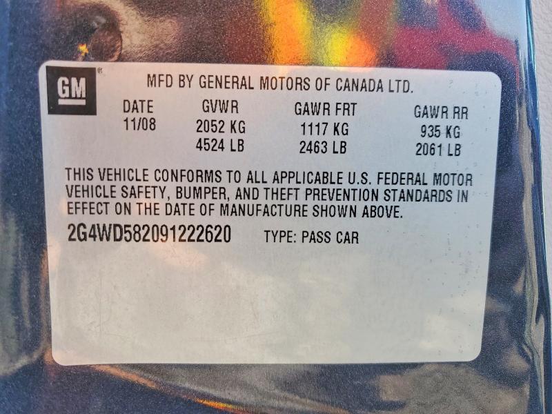 2009 Buick Lacrosse cxl