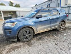 Ford Explorer salvage cars for sale: 2018 Ford Explorer xlt
