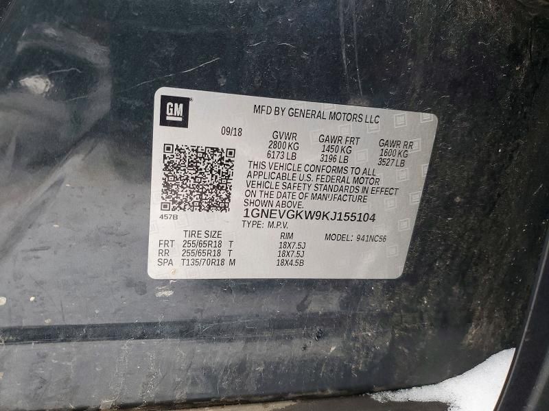 2019 Chevrolet Traverse lt