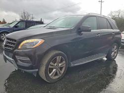 Mercedes-Benz salvage cars for sale: 2013 Mercedes-Benz Ml 350 4matic