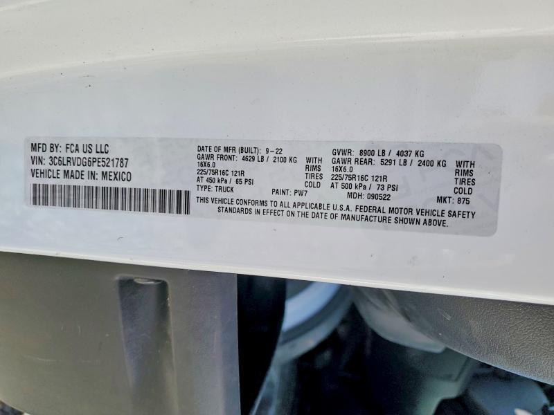 2023 Dodge Ram Promaster 2500 Utility / Service van