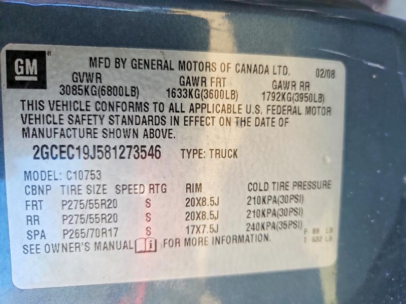 2008 Chevrolet Silverado C1500