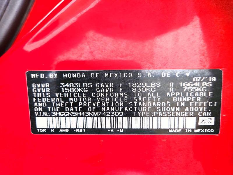 2019 Honda Fit lx