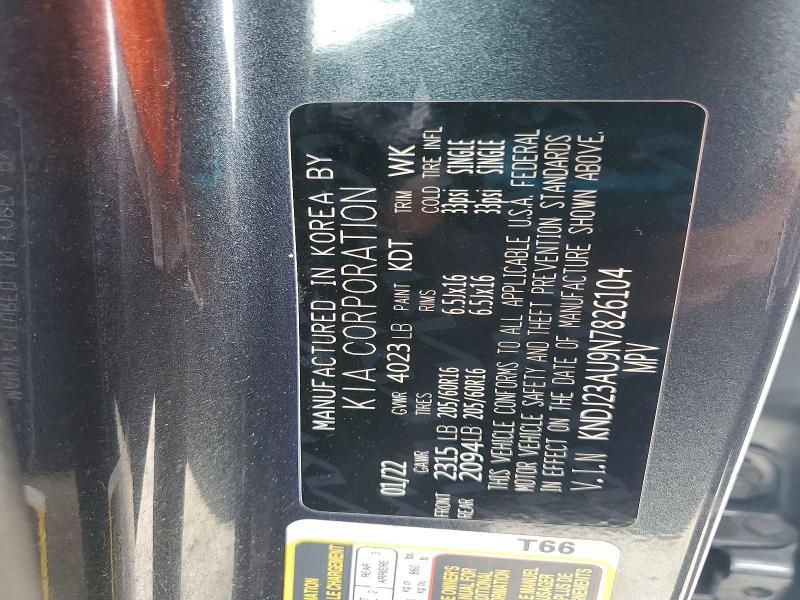 2022 KIA Soul lx